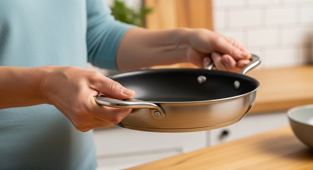 Wrist-Friendly Pouring: A Senior's Guide to Arthritis-Safe Dual-Handle Pans Wrist-Friendly Pouring A Senior's Guide to Arthritis-Safe Dual-Handle Pans