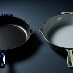 Staub Enameled Cast Iron Skillet vs Lodge Enameled Cast Iron Skillet Complete Comparison Guide